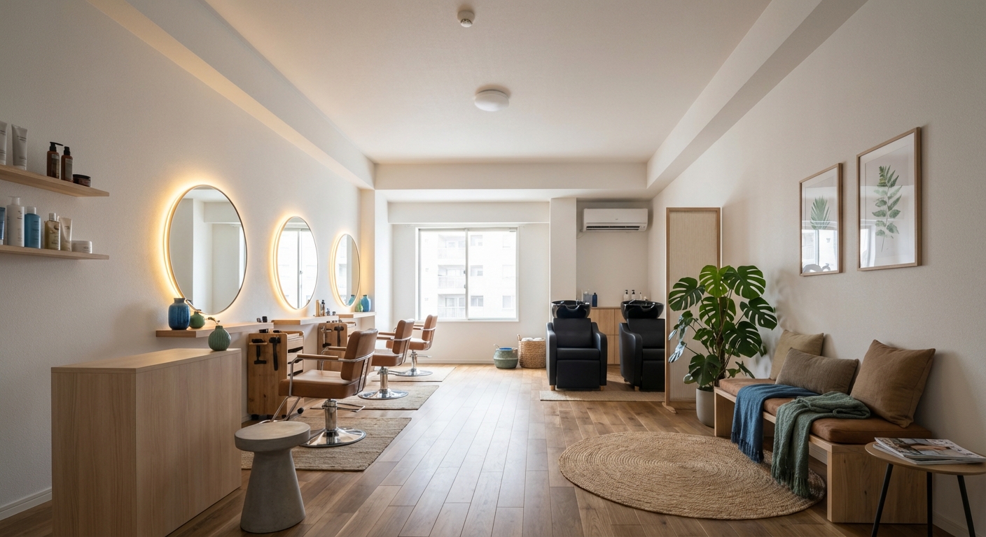 北欧モダンで集客力UP！美容室デザインの最新トレンドと成功の秘訣