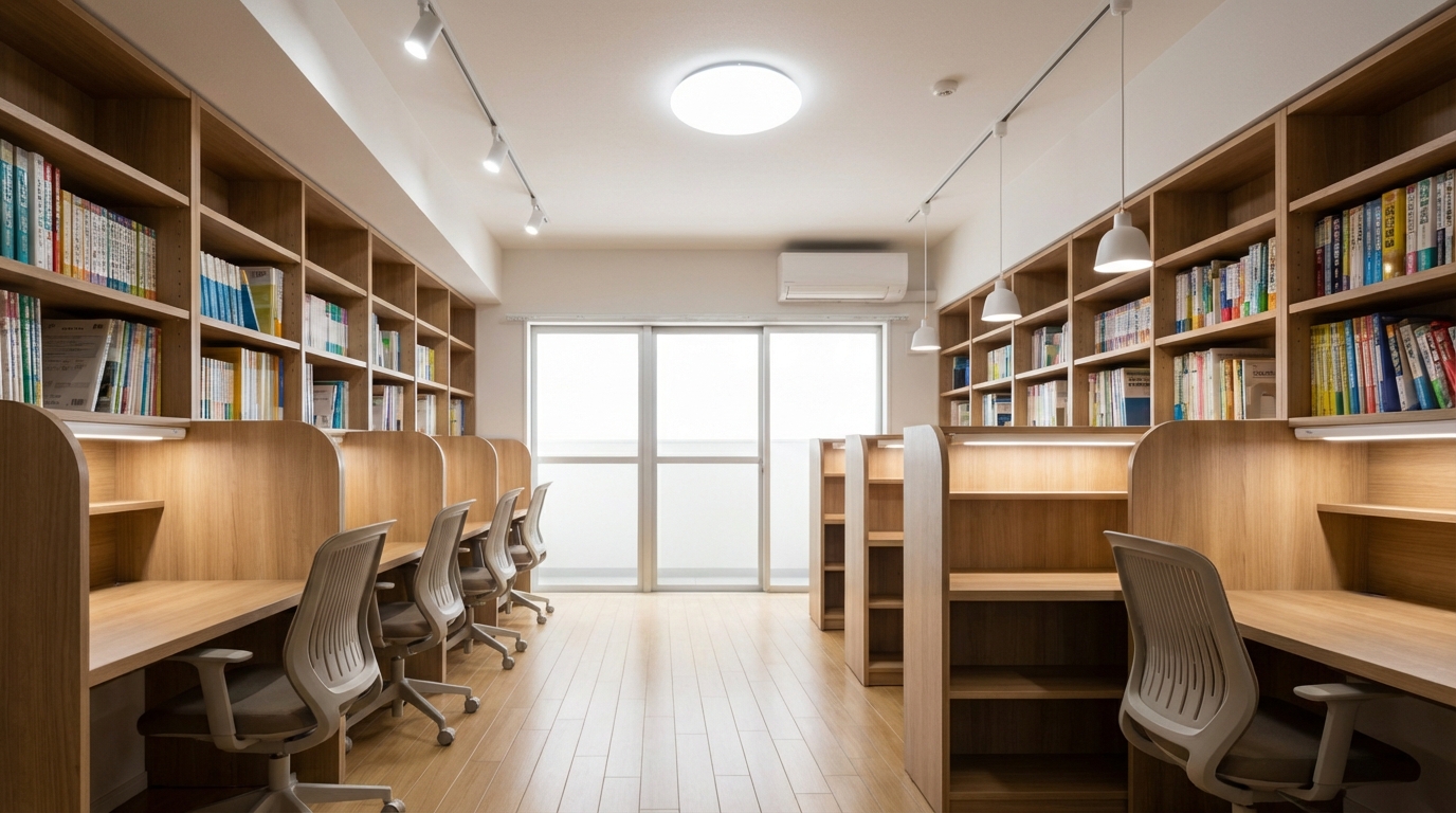 学習塾の集中力アップ内装デザインで生徒数増加！成功事例と集客戦略